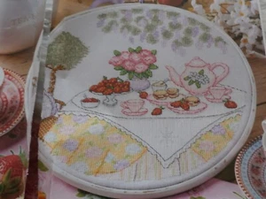AFTERNOON TEA CROSS STITCH CHART#237 - Picture 1 of 1
