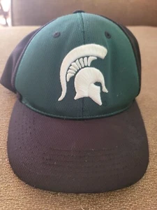 Copricapo Collegiale Michigan State University Ricamato Regolabile Baseball... - Foto 1 di 7