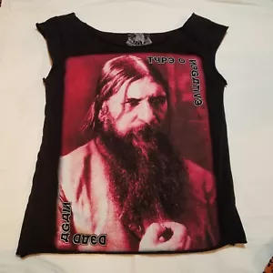 Type O Negative Dead Again RED Rasputin 2008 Vintage Concert T-Shirt, Small/XS - Picture 1 of 9