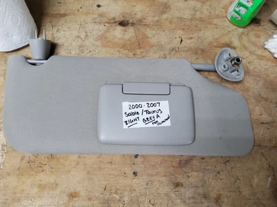 2000-2007 Ford Taurus Mercury Sable Pass Right NÃO ILUMINADO Sunvisor OEM GR A - Imagem 1 de 4