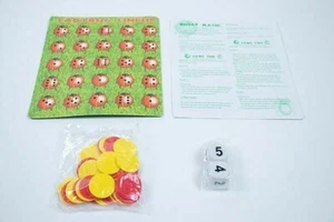BUGGY MATH FUN LADYBUG LINEUP & SPIDER SPOT SUBTRACTION 3 GAMES EDUCATIONAL BUGS - Picture 1 of 1