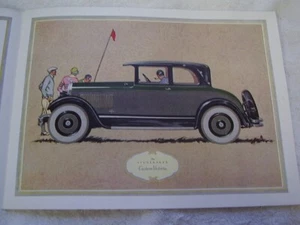 1927 STUDEBAKER CUSTOM VICTORIA BROCHURE ORIGINAL - Picture 1 of 3