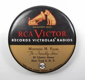 1930's RCA Victor Record Duster Cleaner Brush Nipper Phonograph New York City NY - Picture 1 of 4
