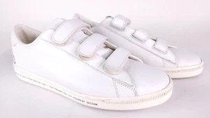 Moncler Fragment Genius 7 Leather Sneakers Shoes Men's US Size 11 Euro 44 White - Picture 1 of 19