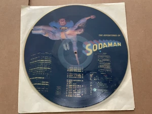 Adventures of SODAMAN Picture Disc Record LP 1983 SODA MUSIC Pictorial SUPERMAN - Picture 1 of 8