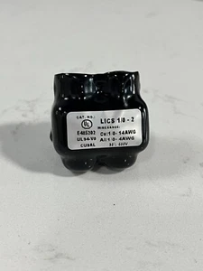 Insulated Single Side Entry Multitap Connector (Polaris type) 2 Port 1/0-14 awg - Picture 1 of 4