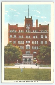 Postal Pratt Institute Brooklyn Nueva York - Imagen 1 de 2