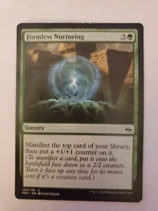 MTG Magic The Gathering Card Formless Nurturing Sorcery Green Fate Reforged 2015 - Picture 1 of 2