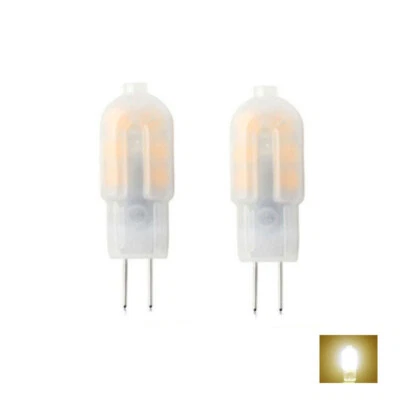 2x G4 LED Bulb 5W 12V Light Warm White Corn Lamp Bulb=20W Halogen Light Bulb - Image 1 of 3