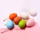  24 Pcs Colored Painted Eggs Fake Easter Decorations Child Graffiti