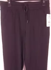 Athletic Works Ladies Black Soot Wide Leg Crop Pants Size S (4-6) - New. (B14) - Picture 1 of 13