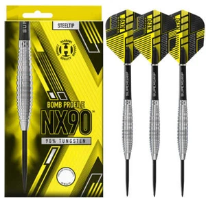 Harrows NX90 Bomb Profile - Steel Tip Darts - 90% Tungsten - 23g - Picture 1 of 4