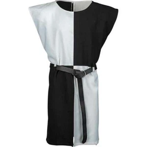Mittelalter Wappenrock Mittelalter Karomuster Tunika LARP Kostüm Cosplay - Bild 1 von 23