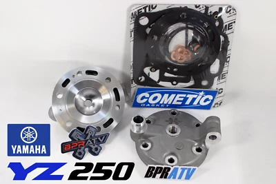 Yamaha YZ250 1999-2025 BPRATV Gran Diámetro Culata Motor Comético Kit de Extremo Superior Foto 1 de 4