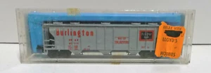 Vintage ATLAS 2341 Burlington Hopper * Way of the Zephyrs * Gray * N Scale Train - Picture 1 of 7