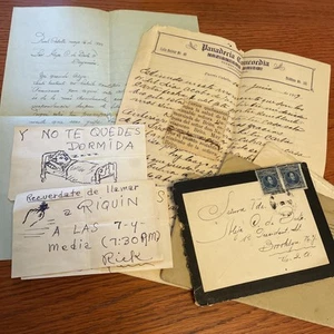 1918 Lettere dal Venezuela alla Famiglia a New York - Hotel Spagnolo Stazionario e Altro - Foto 1 di 6