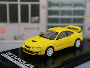 Toyota Celica GT-Four amarillo T20 - Hobby Japón (1/64) coche modelo coche - Imagen 1 de 6