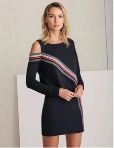 Vestido Vaina Bailey 44 Bradbury, Talla XS, Negro/Gris/Rojo, Estilo 407-R724 - Imagen 1 de 9