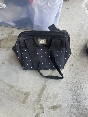 Igloo Thermal Polkadot Lunch bag Womens Black and White - Image 1 of 4