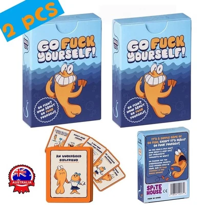 Card Game Go Fuc Yourself The Adult Go Fish Game You've Always Wanted Hilarious - image 1 of 4
