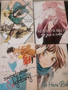 Manga Buch Menge 4 Ao HARUB RIDE SHIKIMORIS NICHT NUR EIN SÜSSER HEXENHUT ATELIER - Bild 1 von 5
