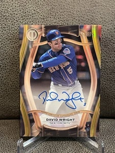 🔥David Wright 2025 Topps Tribute Pillars Of The Game Gold /75 Mets - Picture 1 of 6