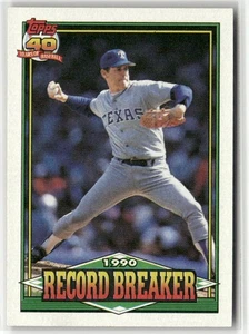 1991 Topps #6 Nolan Ryan Texas Rangers - Bild 1 von 2