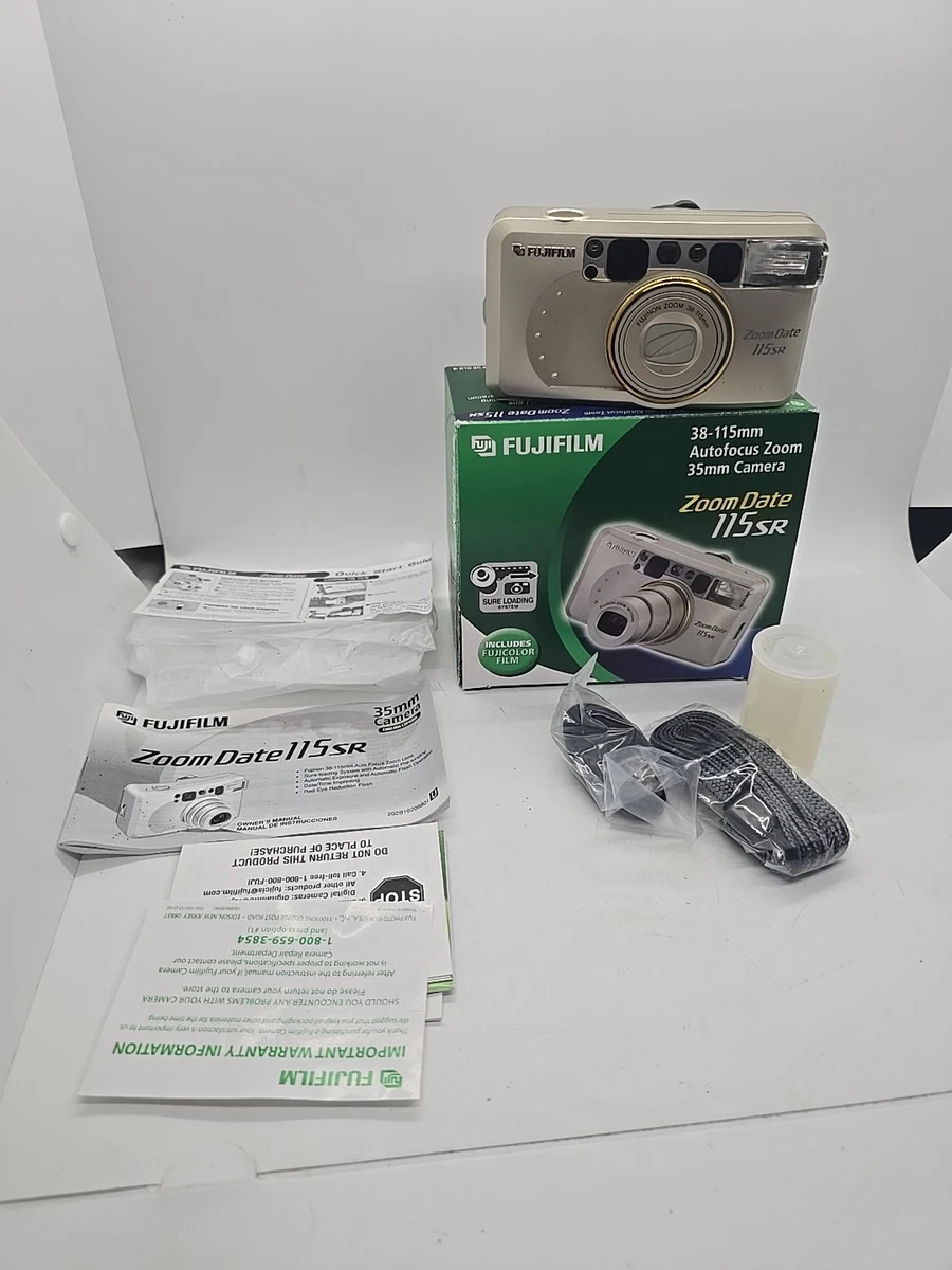 Fujifilm Zoom Date 115SR Film Cameras for sale - eBay