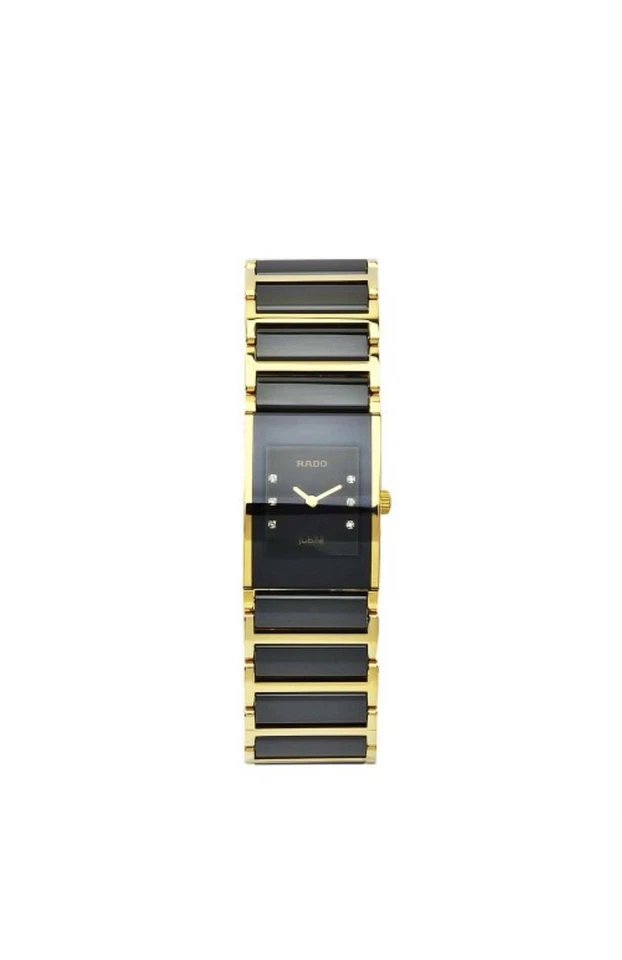 Rado Integral Diamond Black & Gold High Tech Ceramic Case & Strap Women's watch - Image 1 of 1