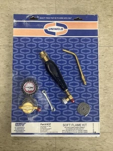 Uniweld K37 Air/Acetylene Soft Flame Kit For Use w/ B Tank w/ TH3 Handle and S23 - Picture 1 of 1