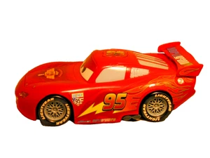 DISNEY PIXAR COCHES ILUMINACIÓN McQUEEN WORLD GRAND PRIX SONIDOS PARLANTES Y LUCES 8" - Imagen 1 de 7