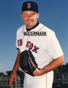 Roger Clemens Medias Rojas de Boston PROFESIONAL 8x10 "TIPO 1" FOTO PAPEL KODAK - Imagen 1 de 2