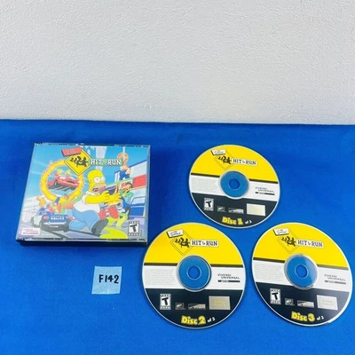 ◇F142 Simpsons: Hit & Run (PC Game) Windows Tested Working Used - Image 1 of 4