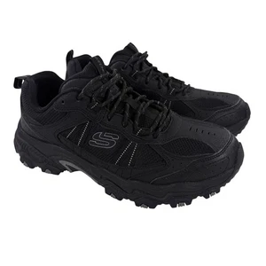 Skechers Stamina AT Upper Stitch Hiking Trail Shoes 237527 Mens Size 10.5 Black - Picture 1 of 9