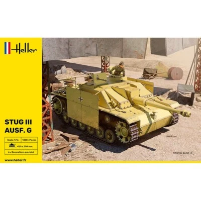 Heller #30320 1/16 STUG III AUSF。 G — 第 1/4 张图片