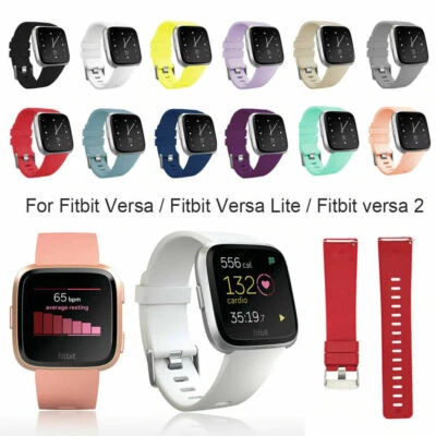 SMART-LIFE2010 Cinturino orologio in silicone di ricambio per Fitbit Versa 2 / Versa Lite cinturino sportivo Regno Unito