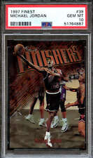 1997 Topps Finest Basketball #39 Michael Jordan PSA 10 51764887