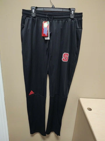 New Adidas Climalite Womens Warm Up Pants N.C. State Wolfpack SZ Small 199BW Cover