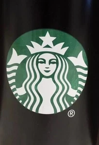 Starbucks Metal Tumbler With Lid 20 Ounces Black 2018 - Picture 1 of 12
