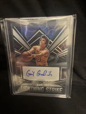 2022-23 Panini Obsidian - Lightning Strike Signatures #LS-GLL Gail Goodrich /99 - Изображение 1 из 2