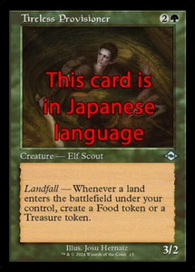 MTG TIRELESS PROVISIONER 15 FOIL EXC RETRO APPROVVIGIONATRICE H2R JP - Picture 1 of 1