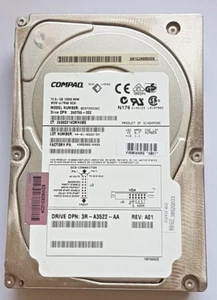 72.8 GB Compaq BD0726536C 10000 RPM Wide Ultra3 SCSI 80pin HDD 3,5 " Hard Drive - Picture 1 of 1