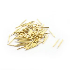 100 x Federkontaktstifte Testing Pins 0,7mm Spitz zulaufend Spitze 16mm P75-B1 - Bild 1 von 1