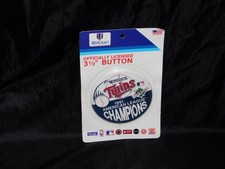 Vtg Minnesota Twins 1991 American League Champions Button NEW NIP WinCraft 3.5"