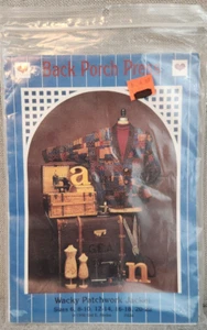 Back Porch Press Wacky Patchwork Jacke Muster Quilt Handarbeit Grannycore NEU - Bild 1 von 2