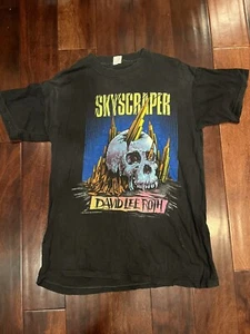 David Lee Roth Skyscraper Tour T-Shirt Hard Rock Concert 1988 ORIGINAL Van Halen - Picture 1 of 11