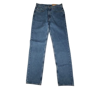 Carhartt Jeans Mens 34x38 Blue Regular Cut Casual Traditional Fit Workwear NWT - Picture 1 of 14