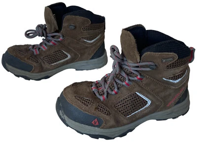 Vasque Breeze III Hiking Boots Boys Youth size 2 Brown Waterproof Outdoor Shoes - Image 1 of 4