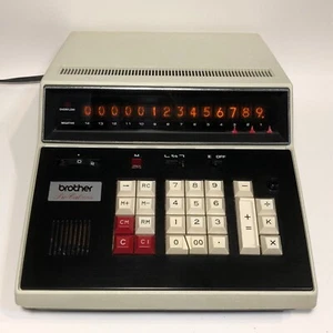 Brother ProCal 514 Taschenrechner Nixie Röhre funktionstüchtig Vintage - Bild 1 von 17