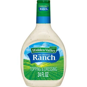 Hidden Valley Gluten Free Original Ranch Salad Dressing and Topping, 24 fl oz - Picture 1 of 4